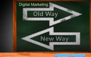 Old Way New Way Digital Marketing Image