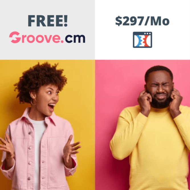 Groove.cm vs clickfunnels