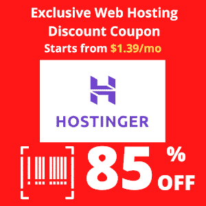 hostinger discount coupon
