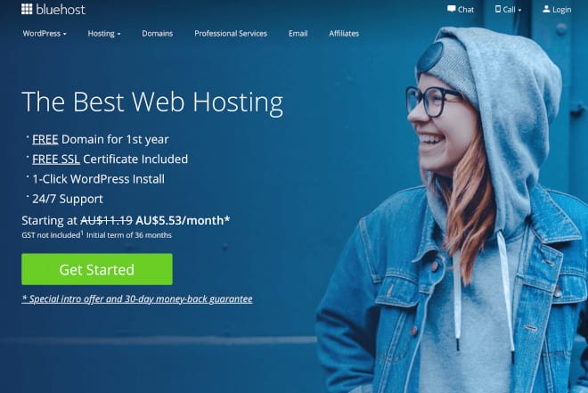 best web hosting for small business bluehost