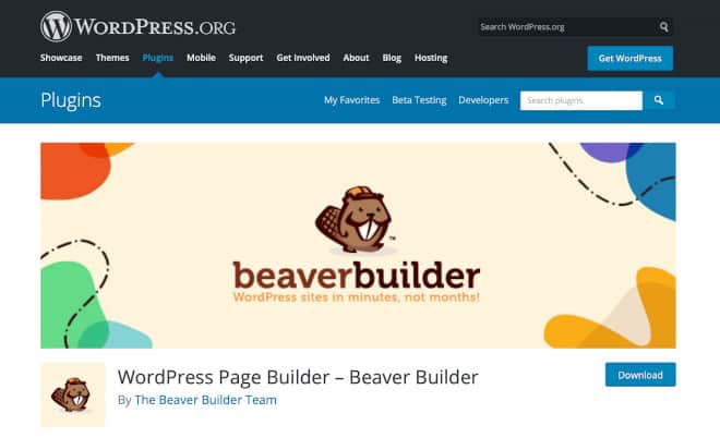 best wordpress landing page plugin beaver