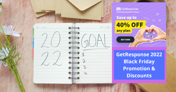GetResponse Black Friday Deals 2022 Promotion and Discounts